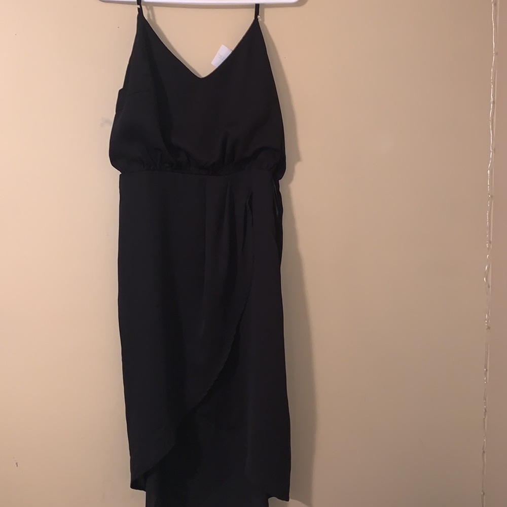 Black Boutique High Low Dress - Picture 2 of 2